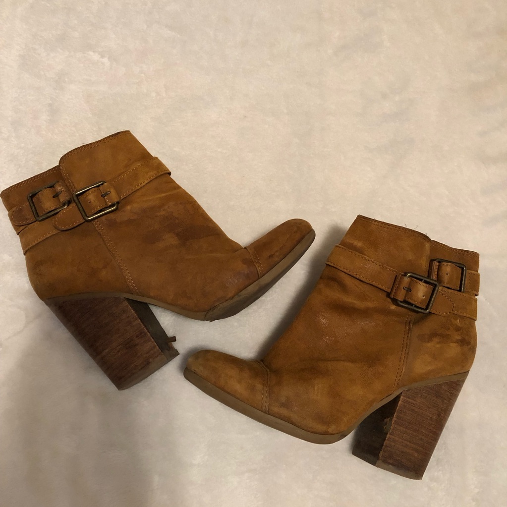 Lucky Brand Brown Booties